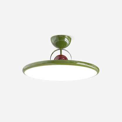 Contemporary Acrylic Offset Canopy Ceiling Light 1-Light