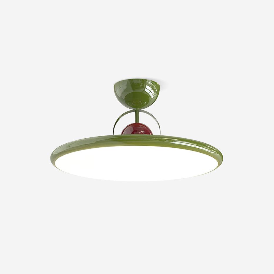 Contemporary Acrylic Offset Canopy Ceiling Light 1-Light