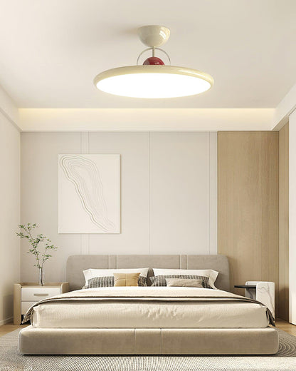 Contemporary Acrylic Offset Canopy Ceiling Light 1-Light