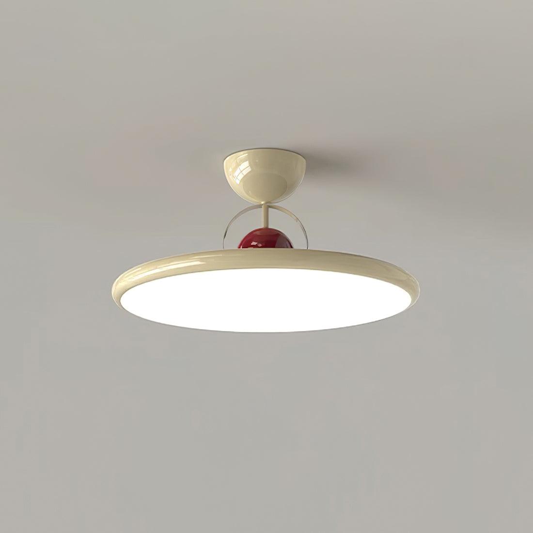 Contemporary Acrylic Offset Canopy Ceiling Light 1-Light