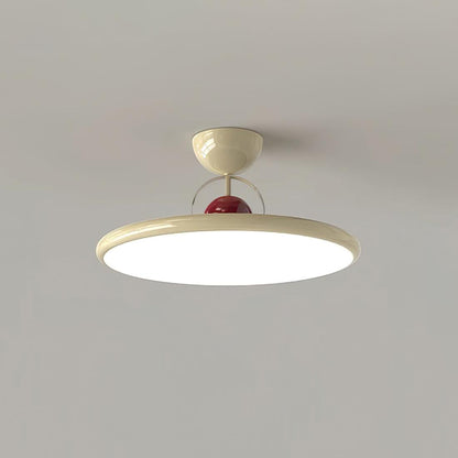 Contemporary Acrylic Offset Canopy Ceiling Light 1-Light