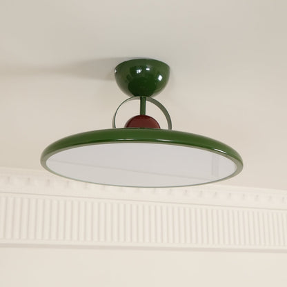 Contemporary Acrylic Offset Canopy Ceiling Light 1-Light