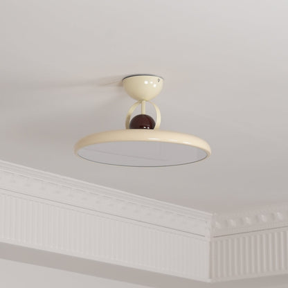 Contemporary Acrylic Offset Canopy Ceiling Light 1-Light