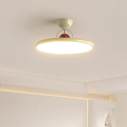 Contemporary Acrylic Offset Canopy Ceiling Light 1-Light