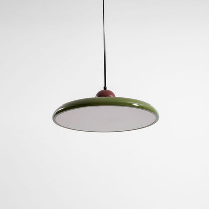 Modern Disc LED Plug-in Pendant Light 1-Light