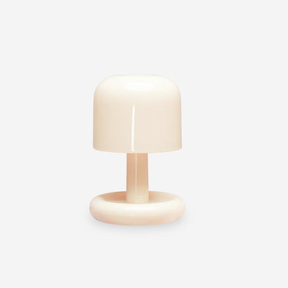 Contemporary Acrylic Rounded Base Table Lamp 1-Light