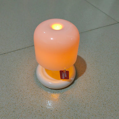 Contemporary Acrylic Rounded Base Table Lamp 1-Light