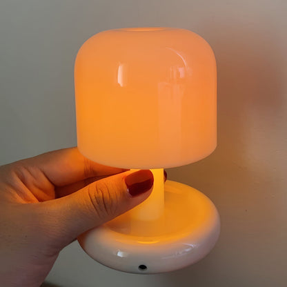 Contemporary Acrylic Rounded Base Table Lamp 1-Light