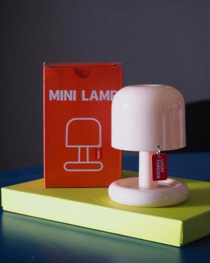 Contemporary Acrylic Rounded Base Table Lamp 1-Light