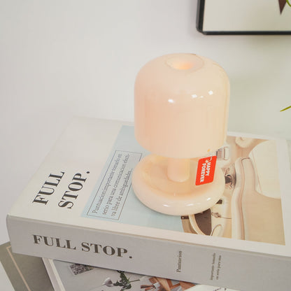 Contemporary Acrylic Rounded Base Table Lamp 1-Light