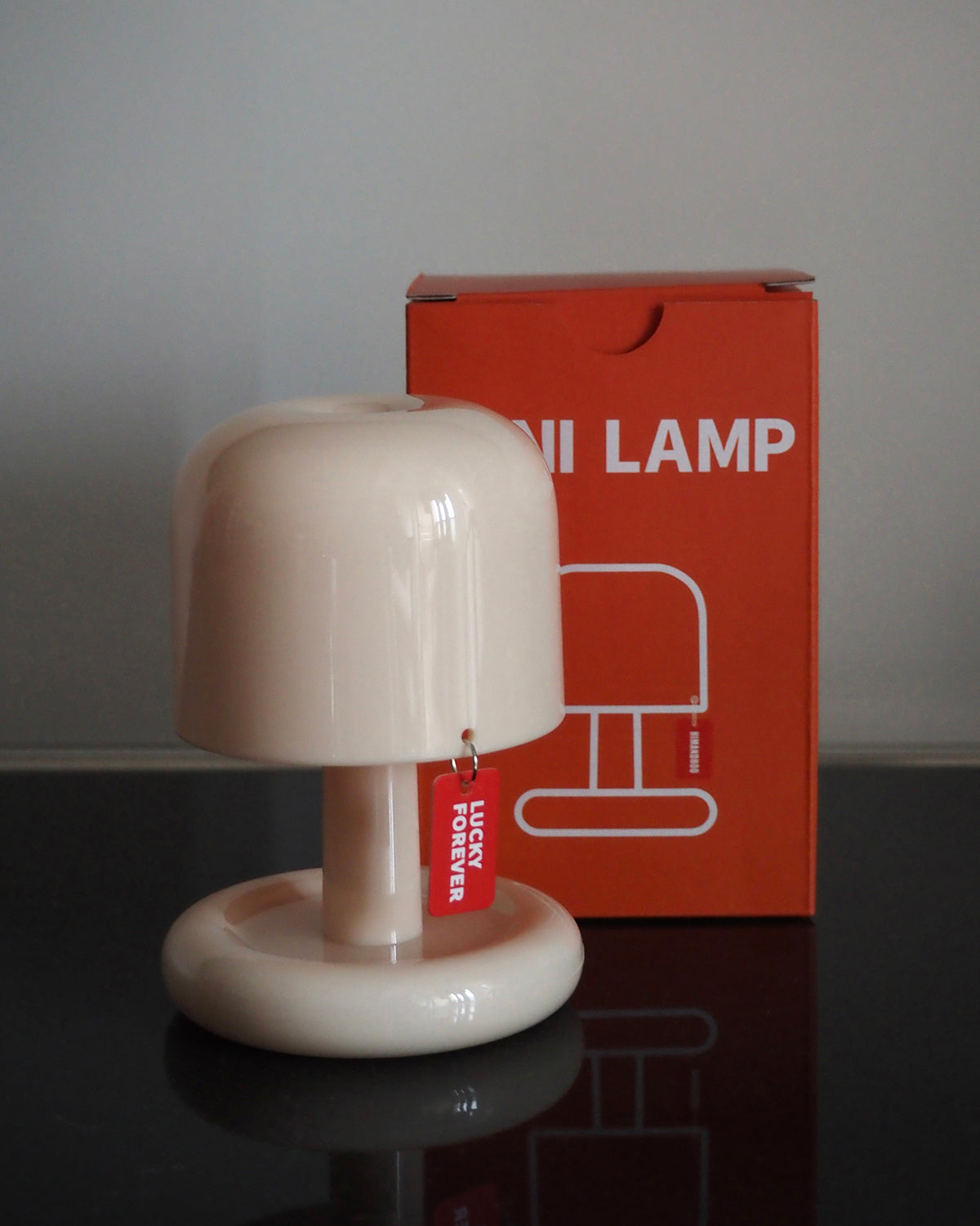 Contemporary Acrylic Rounded Base Table Lamp 1-Light