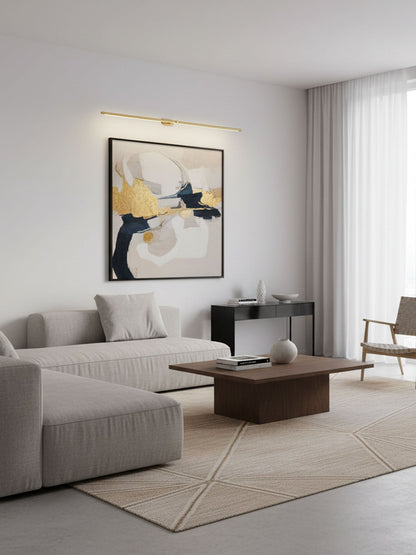 Minimalist Metal Linear Adjustable Wall Light 1-Light