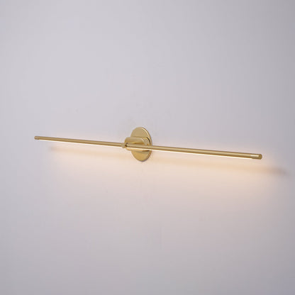 Minimalist Metal Linear Adjustable Wall Light 1-Light