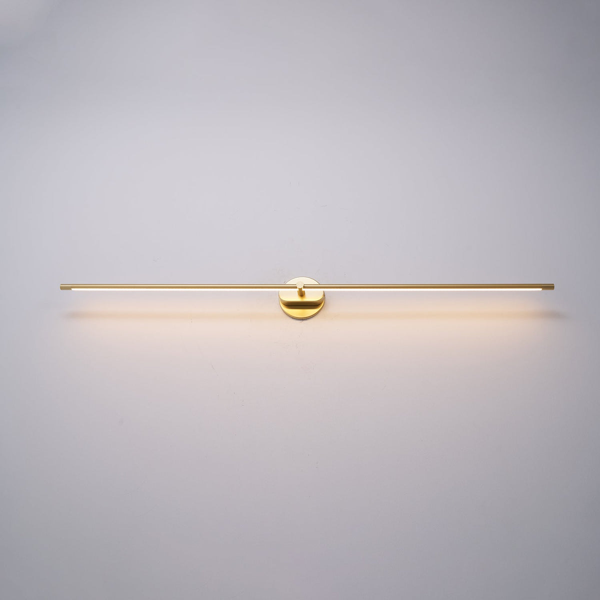 Minimalist Metal Linear Adjustable Wall Light 1-Light