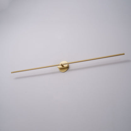Minimalist Metal Linear Adjustable Wall Light 1-Light