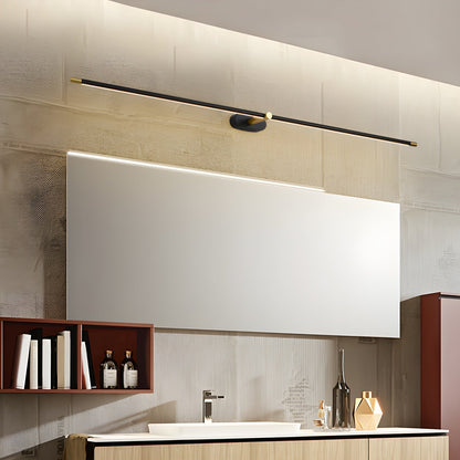 Minimalist Metal Linear Adjustable Wall Light 1-Light