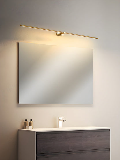 Minimalist Metal Linear Adjustable Wall Light 1-Light