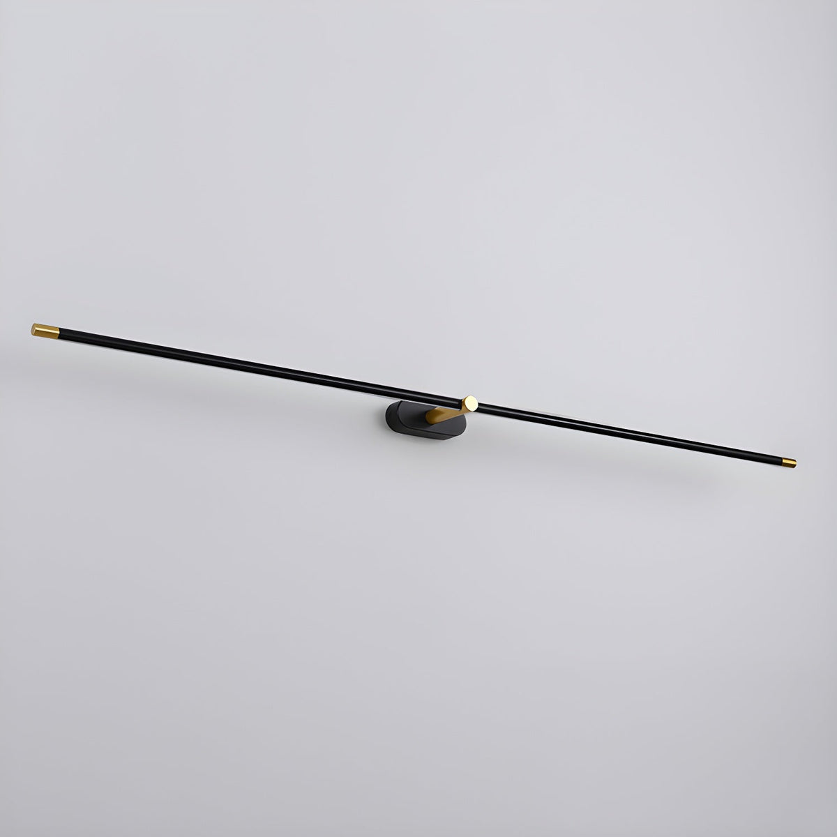 Minimalist Metal Linear Adjustable Wall Light 1-Light