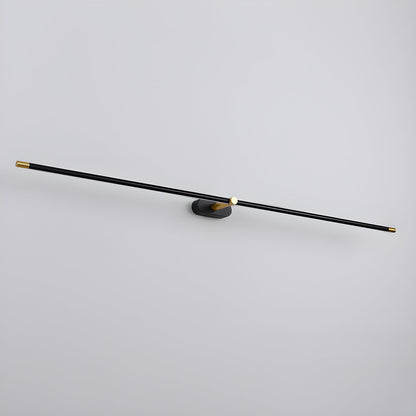Minimalist Metal Linear Adjustable Wall Light 1-Light