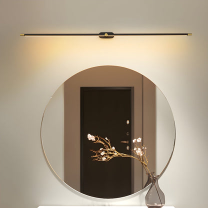 Minimalist Metal Linear Adjustable Wall Light 1-Light