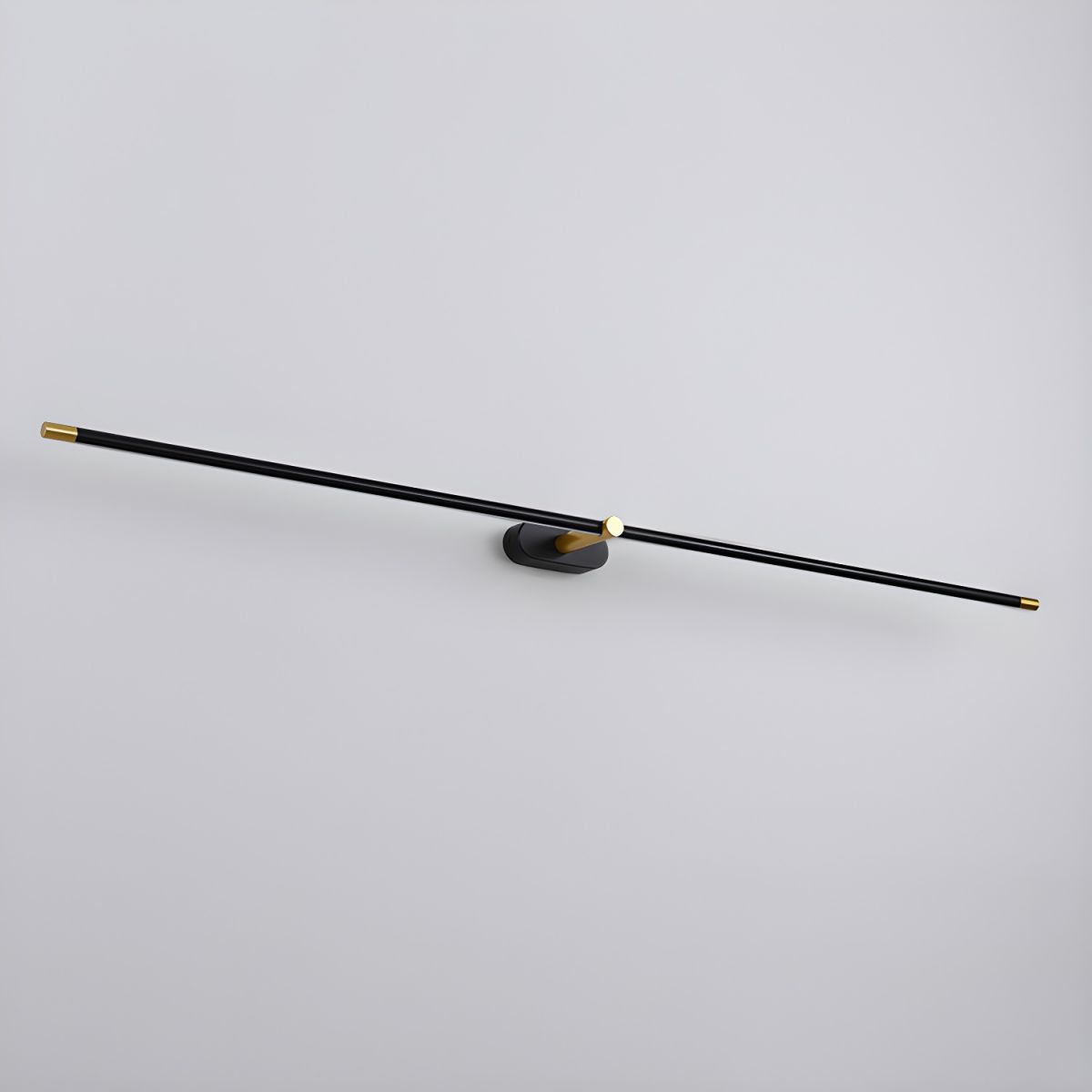 Minimalist Metal Linear Adjustable Wall Light 1-Light