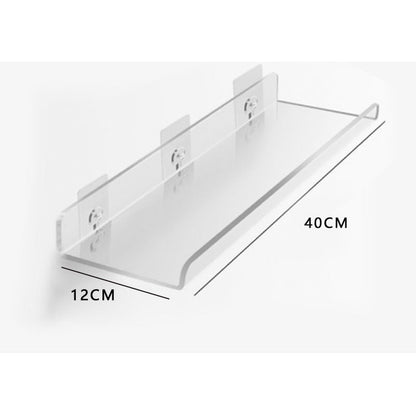 Modern Acrylic Floating Wall Shelves