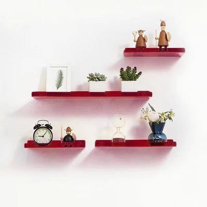 Modern Acrylic Floating Wall Shelves