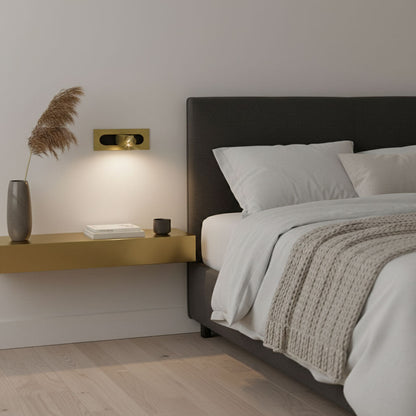 Modern Recessed Rectangular Adjustable LED Wall Sconce 1-Light
