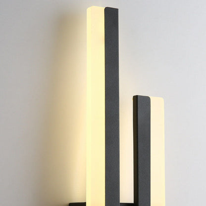 Modern Linear LED Wall Sconce Lamp 2-Light