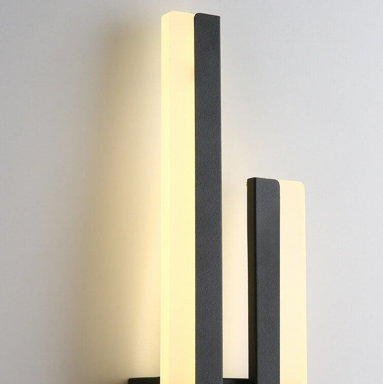 Modern Linear LED Wall Sconce Lamp 2-Light