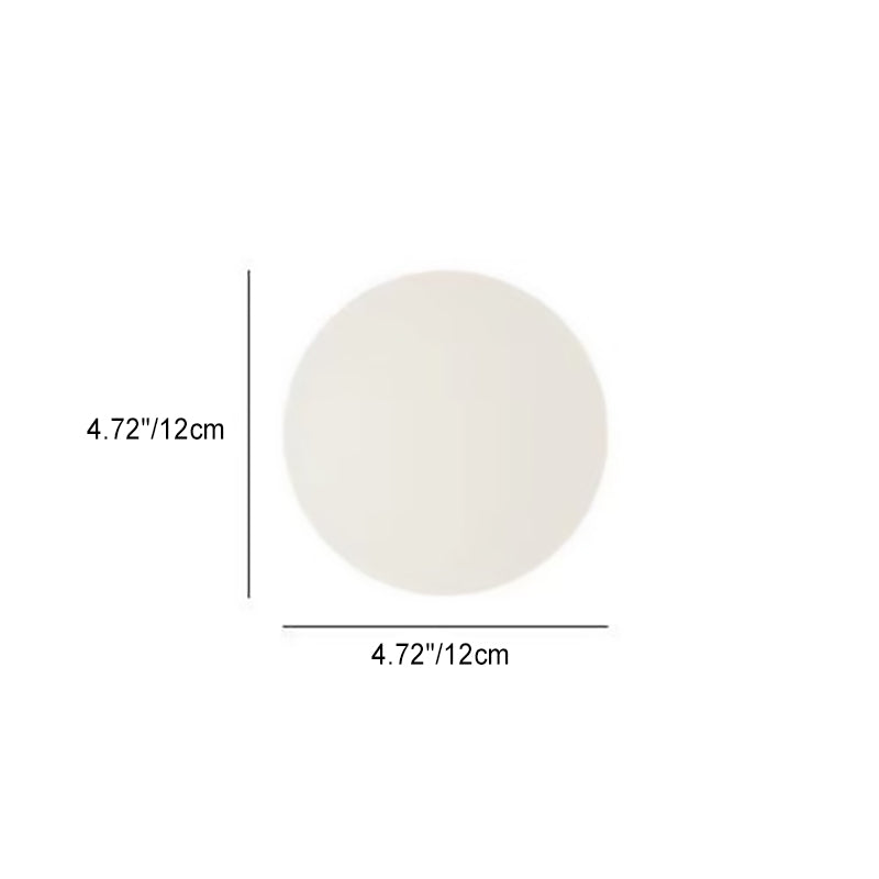 Modern Minimal Glass Globe Wall Sconce Lamp 1-Light