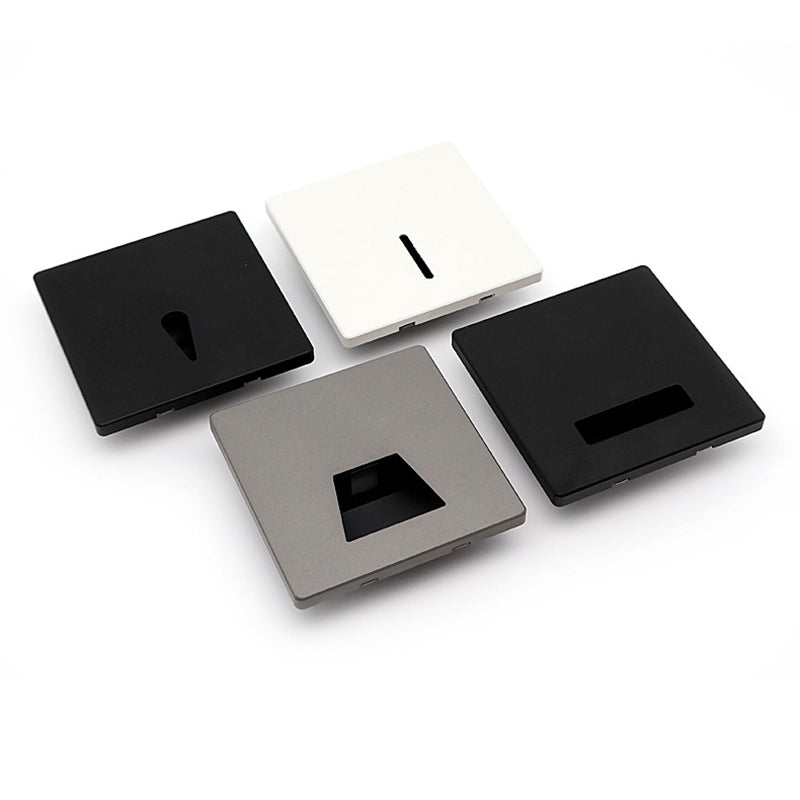 Modern Minimal Square LED Recessed Wall Lamp 1-Light
