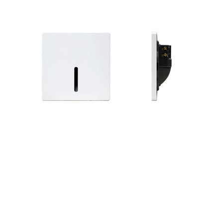 Modern Minimal Square LED Recessed Wall Lamp 1-Light
