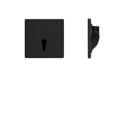 Modern Minimal Square LED Recessed Wall Lamp 1-Light