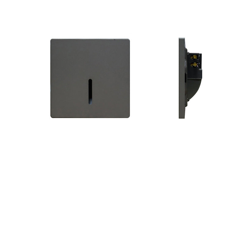 Modern Minimal Square LED Recessed Wall Lamp 1-Light