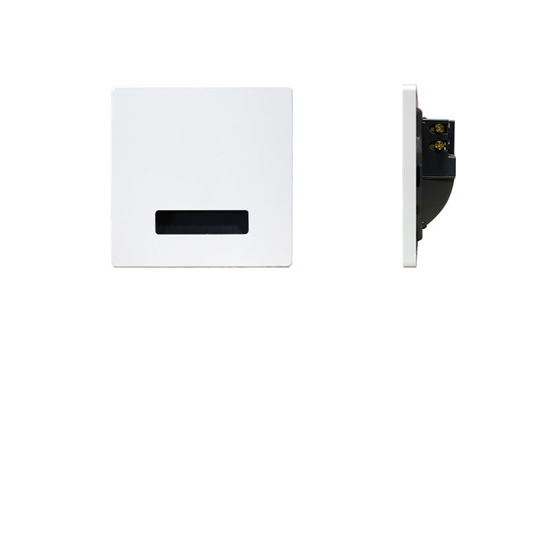 Modern Minimal Square LED Recessed Wall Lamp 1-Light