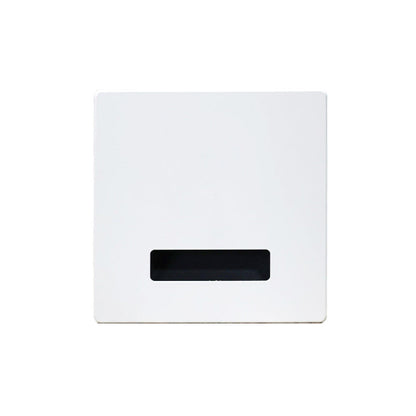 Modern Minimal Square LED Recessed Wall Lamp 1-Light