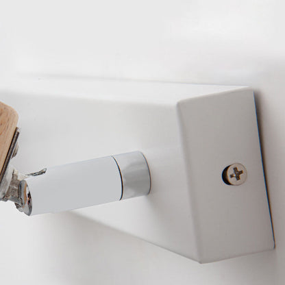Modern Minimal Wood Cone Wall Sconce Lamp 2-Light