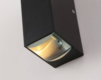 Contemporary Rectangular LED Wall Sconce Lamp 2-Light