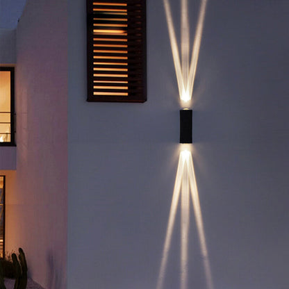 Contemporary Rectangular LED Wall Sconce Lamp 2-Light