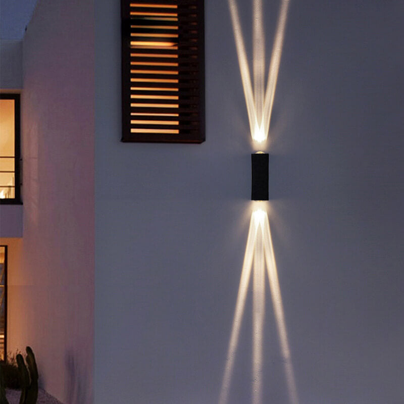 Contemporary Rectangular LED Wall Sconce Lamp 2-Light