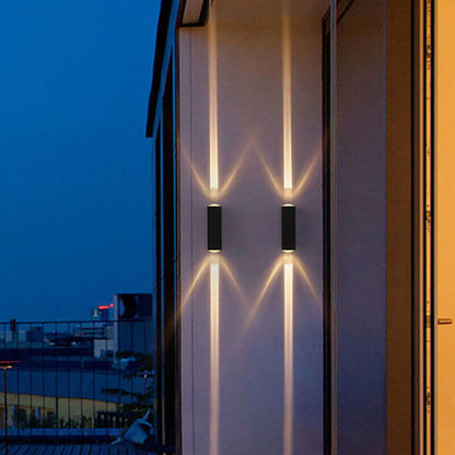 Contemporary Rectangular LED Wall Sconce Lamp 2-Light