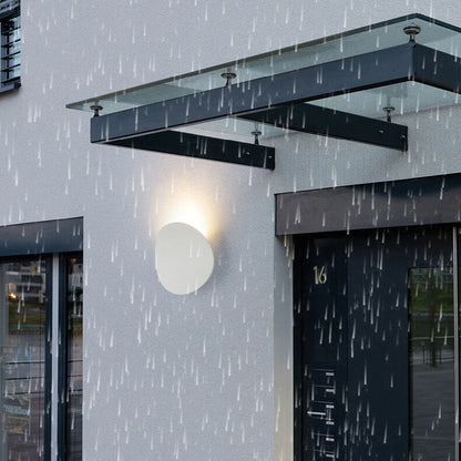 Contemporary Round LED Wall Sconce Lamp 1-Light