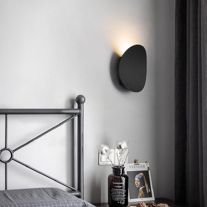 Contemporary Round LED Wall Sconce Lamp 1-Light