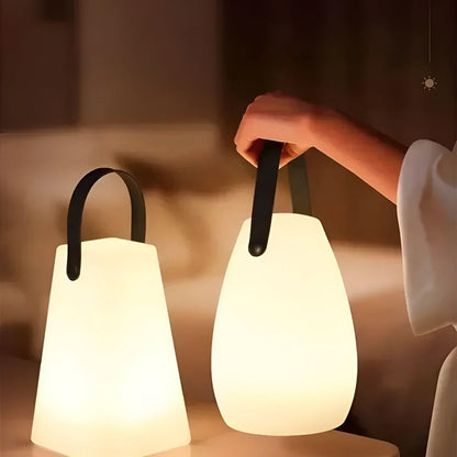 Modern Rounded LED Table Lamp | 1-Light