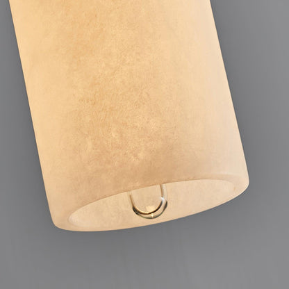 Contemporary Alabaster Single-Drop Design Pendant Light 1-Light