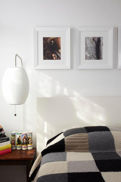 Contemporary Polymer Pull Chain Wall Light 1-Light