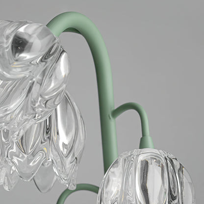 Contemporary Glass Multi-Light Stem Table Lamp 1-Light