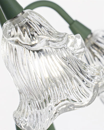 Contemporary Glass Multi-Light Stem Table Lamp 1-Light