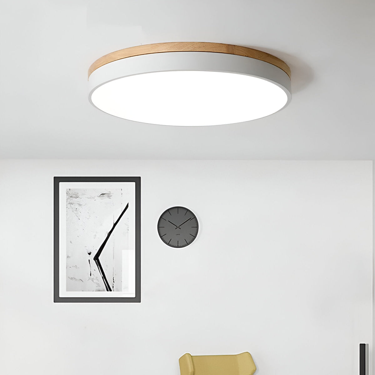 Nordic Iron Acrylic Diffuser Ceiling Light 1-Light